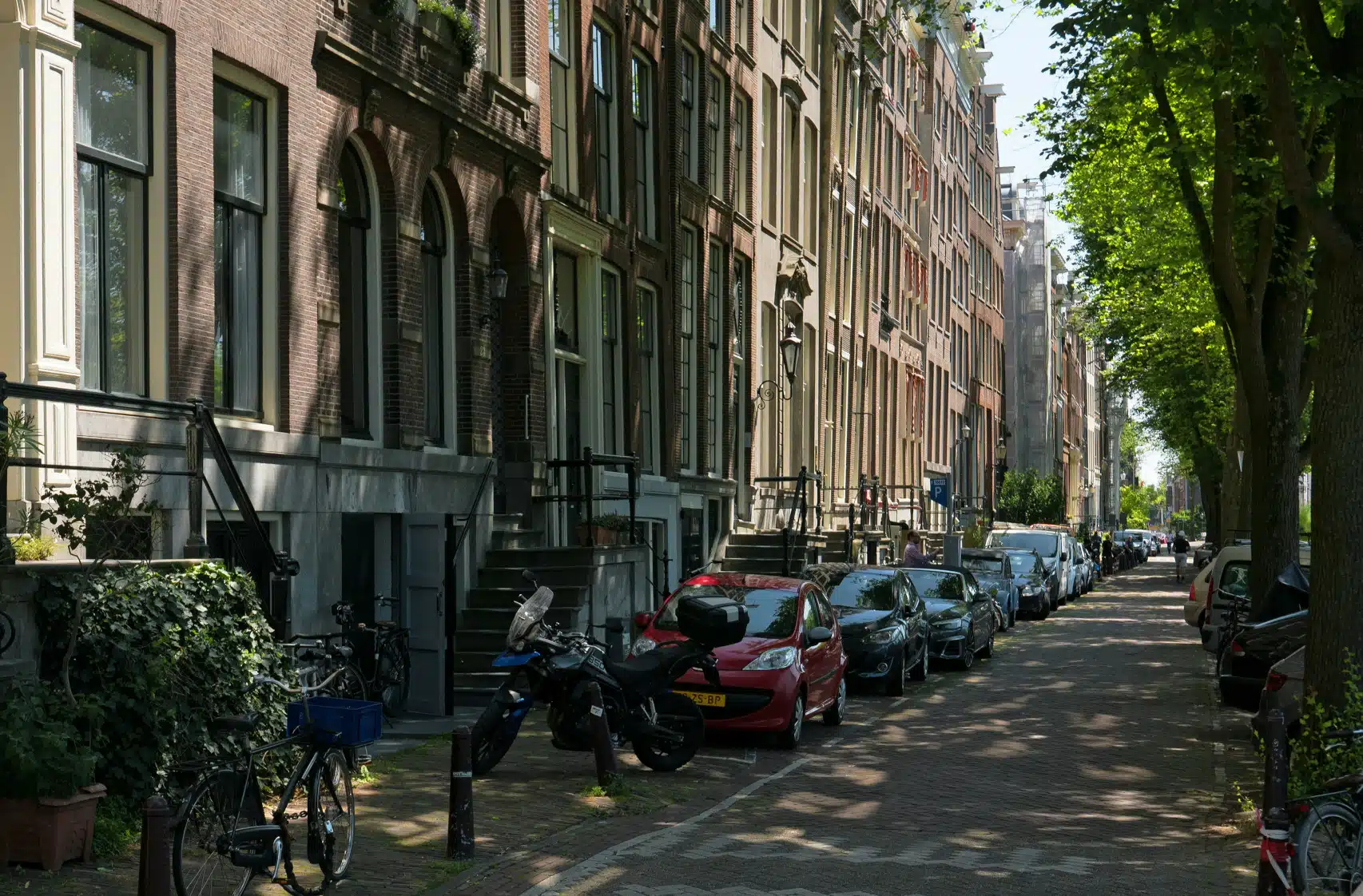 straat in Amsterdam